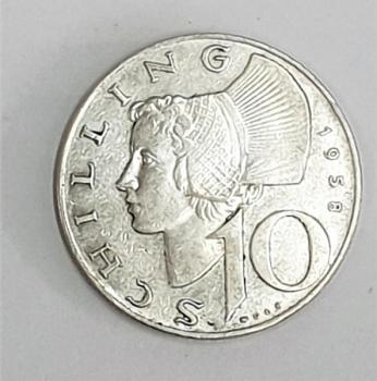 Silver Coin - silver - 1958
